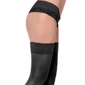 Чулки с кружевной коронкой Silca CA4105 CALZA NADY 40 den nero, Цвет: черный, Размеры: 4