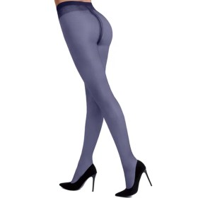 Прозрачные колготки Silca CL4147-4140 COLLANT LENA 20 den blu, Цвет: синий, Размеры: 4