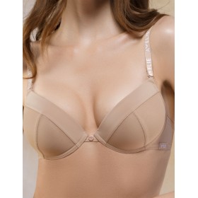Бюстгальтер пуш-ап Amelie MARGO 2115 бежевый, Цвет: бежевый, Размеры: 75B