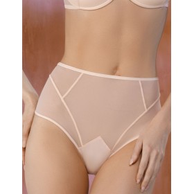 Высокие трусики бразилиана Amelie MARGO 2116-3 пудра, Цвет: пудра, Размеры: L