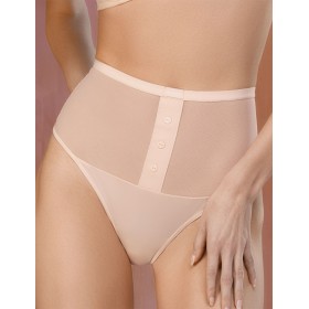 Стринги с высокой талией Amelie MARGO 2118-1 пудра, Цвет: пудра, Размеры: L