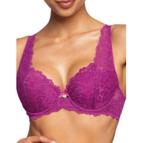 Бюстгальтер балконет кружевной MAT CARMELA magenta M-053-22, Цвет: фиолетовый, Размеры: 65D