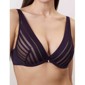 Треугольный бюстгальтер с пуш-ап Milavitsa 127660 джем/нюд, Цвет: джем/нюд, Размеры: 75B