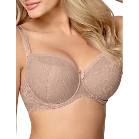 Бюстгальтер полумягкий Nipplex TATIANA PU мокка, Цвет: мокка, Размеры: 65M