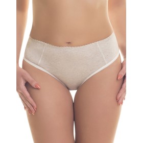 Трусики слипы из льна Valmira 2929/L, Цвет: лен, Размеры: 3XL