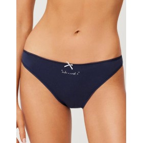 Трусы слип-мини 2 шт Ysabel Mora 19506 INTIMATES, Цвет: темно-синий+белый, Размеры: M