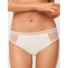 Хлопковые трусы слипы Ysabel Mora 19535 INTIMATES экрю, Цвет: экрю, Размеры: S