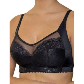 Мягкий бюстгальтер без косточек Albina L NEW CHARM 7070 черный, Цвет: черный, Размеры: 80C