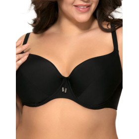 Бюстгальтер пляжный мягкий Ava SK113 M черный, Цвет: черный, Размеры: 70F