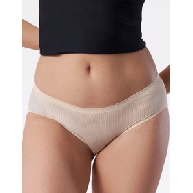 Бесшовные трусы слипы Julimex AVIA бежевый, Цвет: бежевый, Размеры: S