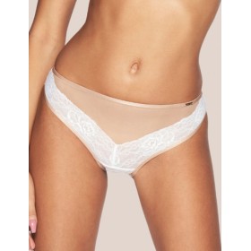 Трусы слипы Kinga 969/3-P PERLA, Цвет: белый/бежевый, Размеры: S