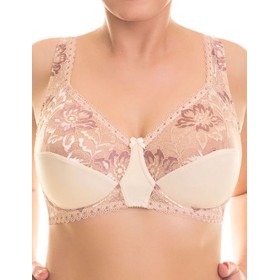 Бюстгальтер с мягкой чашкой Valmira 1112 бежевый с розовым рубином, Цвет: бежевый с розовым ру, Размеры: 80C