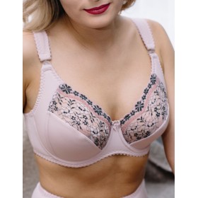 Бюстгальтер для кормления Valmira 1140 лотос с графитом, Цвет: лотос с графитом, Размеры: 80F