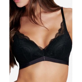 Бюстгальтер пуш-ап без косточек Esotiq FREEDOM 38407 черный, Цвет: черный, Размеры: 75D