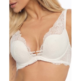 Бюстгальтер бралетт с пуш-ап Esotiq RAMIRA 41410 белый, Цвет: белый, Размеры: 70E