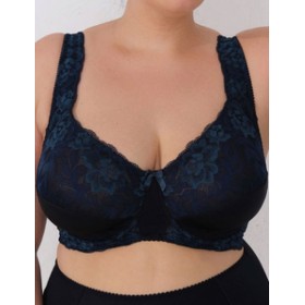 Мягкий бюстгальтер больших размеров Valmira 1113 черный кварц, Цвет: черный кварц, Размеры: 80F