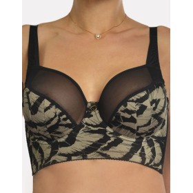 Бюстье с полумягкими чашками Valmira 1245 золотой сад, Цвет: золотой сад, Размеры: 80F