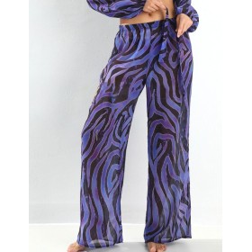 Брюки пляжные Jolidon FQR20I фиолетовый, Цвет: фиолетовый, Размеры: L