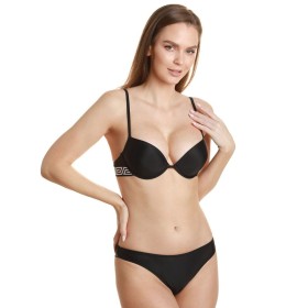 Темный купальник с гелевым пуш-ап Jolidon FR173BU черный, Цвет: черный, Размеры: 80B