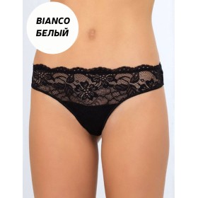 Трусы стринги Lovely Girl 2497D bianco, Цвет: bianco (белый), Размеры: S