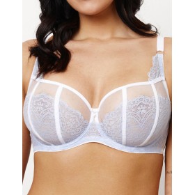 Бюстгальтер балконет мягкий Subtille BLUE SKY soft balconette, Цвет: голубой, Размеры: 65D