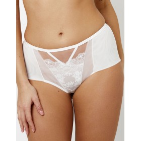 Трусики высокие Subtille VENETIA MILK maxi, Цвет: молочный, Размеры: L