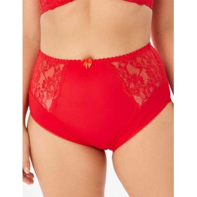 Высокие трусы слипы Elli 621 красный, Цвет: красный, Размеры: L