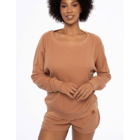 Пижама женская с шортами Esotiq DESSERT 41249 коричневый, Цвет: коричневый, Размеры: M