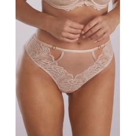 Трусы бразилиана миди Kinga LUNA 1101/3-P светло-бежевый, Цвет: светло-бежевый, Размеры: 3XL