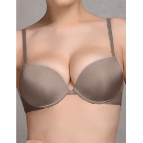 Бюстгальтер пуш-ап гелевый Mioocchi ADELE 7530 stone, Цвет: stone (кофейный), Размеры: 65B