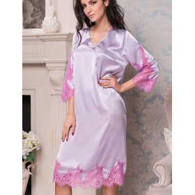 Туника из натурального шелка Mia-Amore BELLA 3374 лавандовый, Цвет: лавандовый, Размеры: S/M