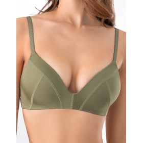 Бюстгальтер без косточек Mioocchi RIANA 8157 oliva, Цвет: oliva (оливковый), Размеры: 70A