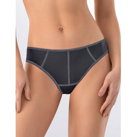 Трусы бразилиана Mioocchi RIANA 8255 perla blu, Цвет: perla blu (серо-сини, Размеры: M