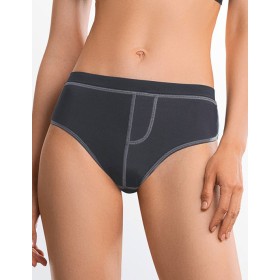 Трусы брифы Mioocchi RIANA 8257 perla blu, Цвет: perla blu (серо-сини, Размеры: S