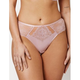 Трусики бразилиана Subtille ROSALIE brazilian mini, Цвет: пыльная роза, Размеры: XL