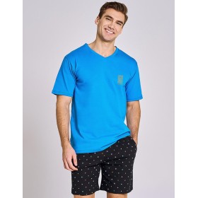 Мужская пижама Taro RYAN 3190-3191-01, Цвет: синий, Размеры: XL