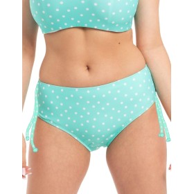 Женские плавки в горошек Akcent 2425, Цвет: аквамарин, Размеры: 3XL