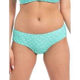 Плавки бразилиана в горошек Akcent 2425 braz, Цвет: аквамарин, Размеры: 2XL