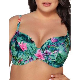 Бюстгальтер пляжный мягкий Ava PARADISE SK206 M, Цвет: бирюза, Размеры: 70J