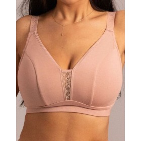 Бюстгальтер без косточек Kris Line MARCELLA POWDER micromodal, Цвет: пудровый, Размеры: 60F