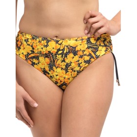 Женские плавки с регулируемым боком Akcent 2400/2401, Цвет: желтый, Размеры: 3XL