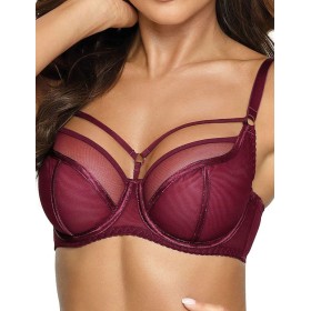 Бюстгальтер мягкий Ava PROTEA 1923 M бордо, Цвет: бордо, Размеры: 100C