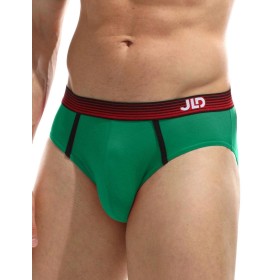 Мужские трусы слипы Jolidon N293BL green, Цвет: green (зеленый), Размеры: M