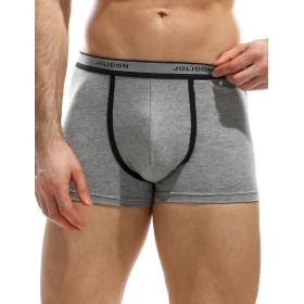 Облегающие боксеры Jolidon N298MJ grey melange, Цвет: grey melange (серый), Размеры: M