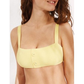 Купальный топ-бандо Ysabel Mora 81995 желтый, Цвет: желтый, Размеры: 75B