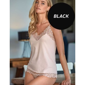 Хлопковая майка топ Janira BELLE COTTON 1040128 black, Цвет: black (черный), Размеры: 2XL