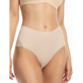 Высокие трусы бразилиана Julimex INFINITY MAXI бежевый, Цвет: бежевый, Размеры: S