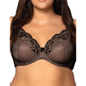 Мягкий бюстгальтер на каркасах Nipplex ESTERA M черный, Цвет: черный, Размеры: 75G