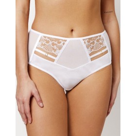 Высокие трусы слипы Subtille AVRIL WHITE high-waist, Цвет: белый, Размеры: M