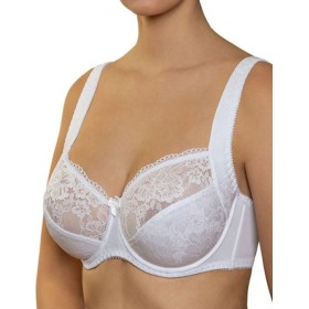 Бюстгальтер мягкий с подкроем Albina L NEW GRACE 7008 белый, Цвет: белый, Размеры: 85F